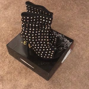 Liliana Spike Open toe Bootie